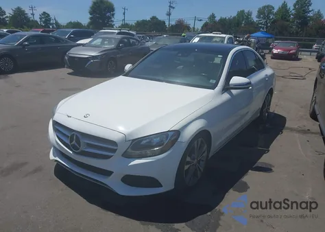 2016 Mercedes-Benz C 300 Luxury/Sport из США, поврежденный, VIN WDDWF4JB7GR111740